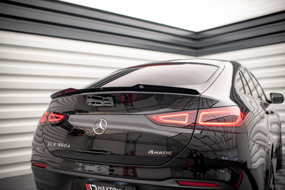 Spoiler passend voor Mercedes GLE Coupe AMG Pakket W167 Maxton Glans Zwart