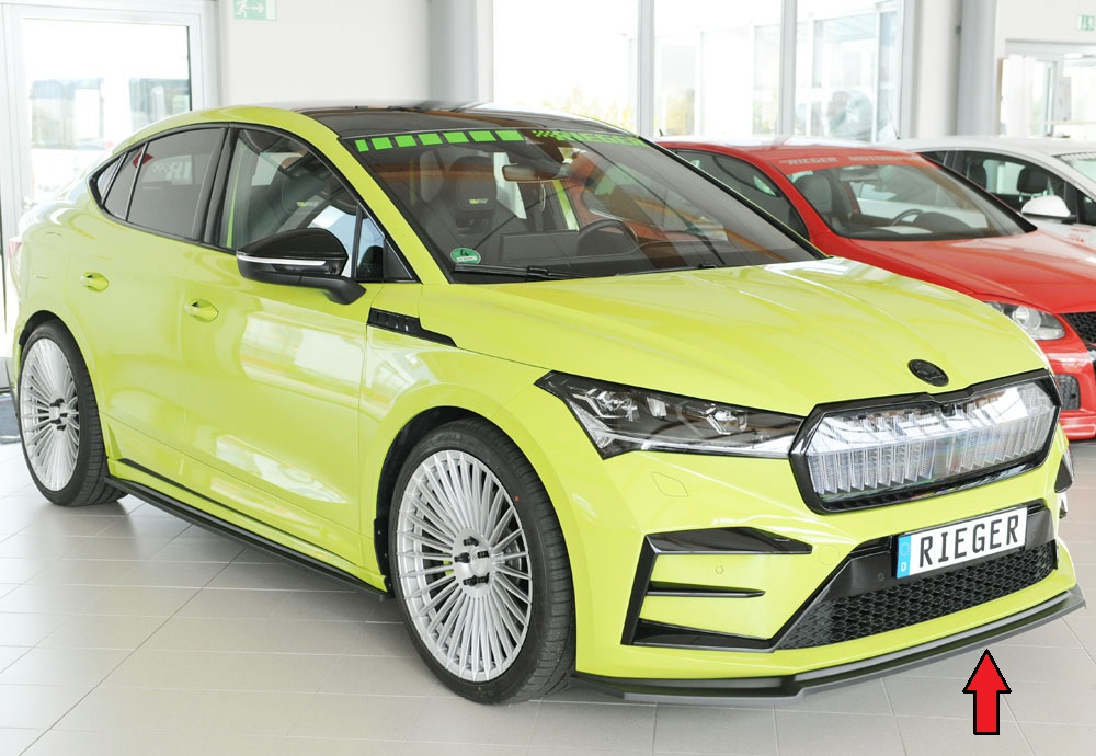 Voorspoiler passend voor Skoda Enyaq iV (NY): 10.20-01.2025