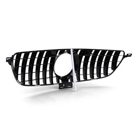Grill passend voor Mercedes GLE Coupe C292 (15-19) GT-R Panamericana Design Zwart