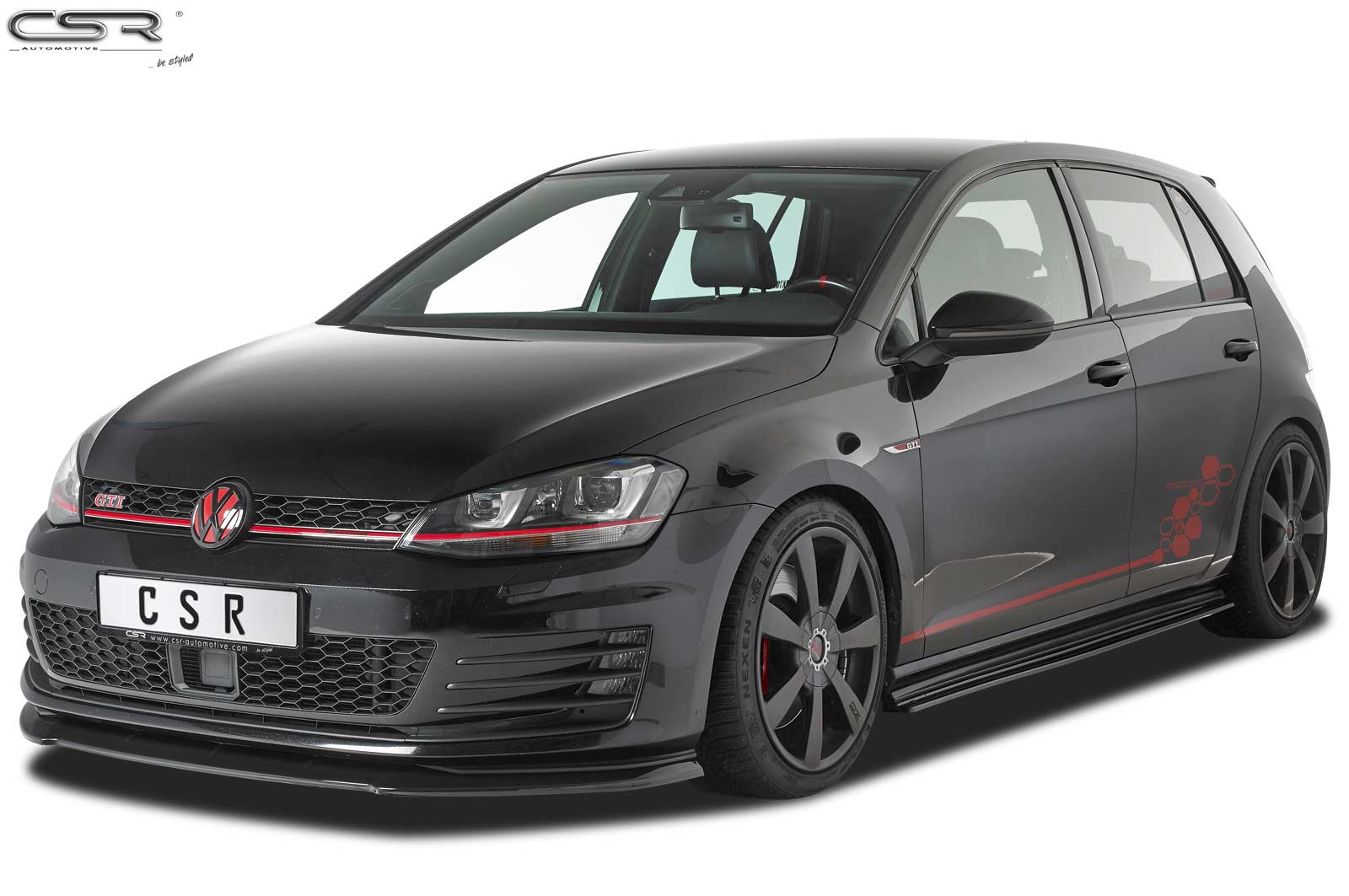 Voorspoiler passend voor VW Golf VII GTI