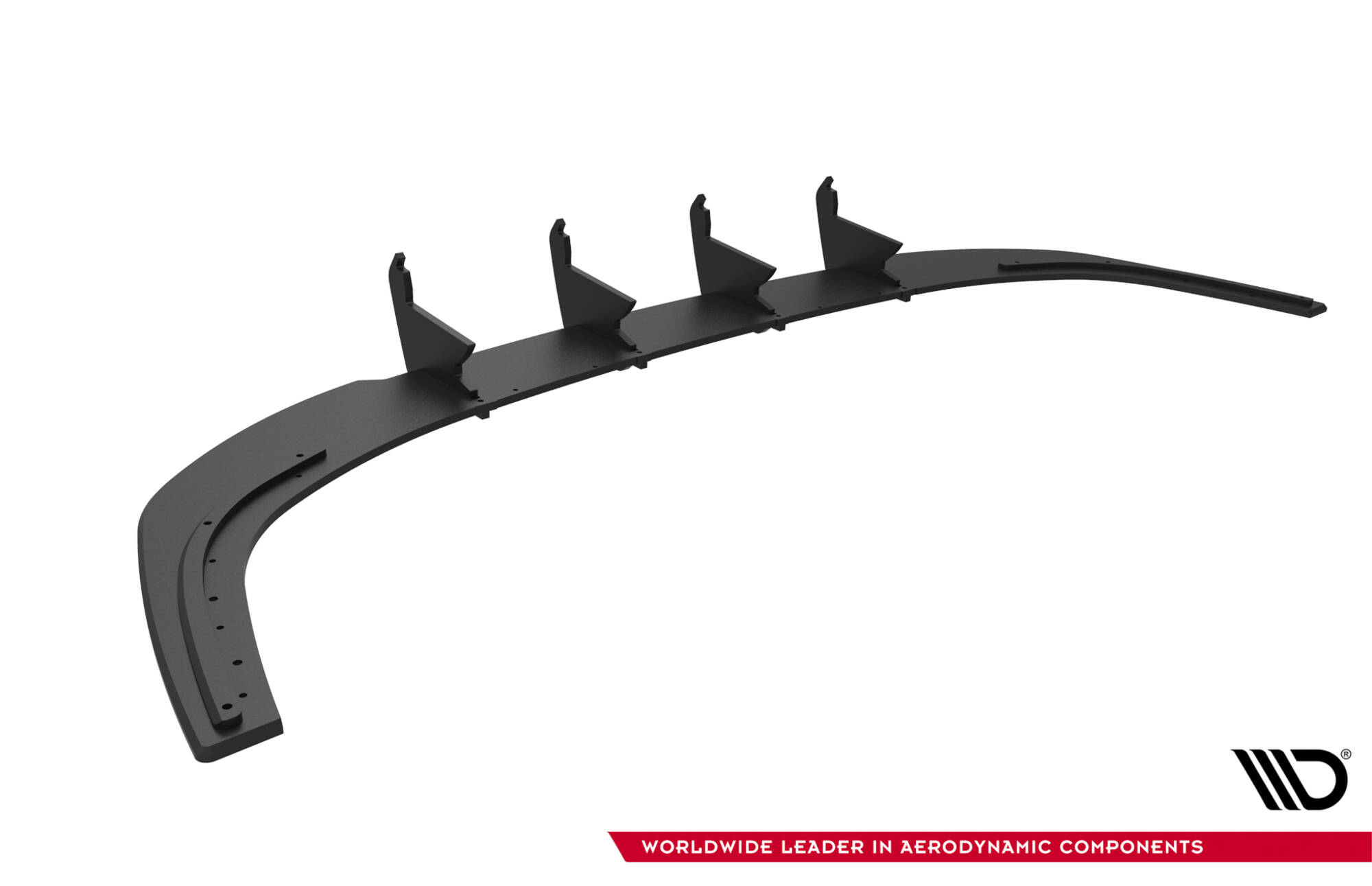 Street Pro Achter Diffuser Audi A3 Sedan 8Y Maxton Glanzend zwart