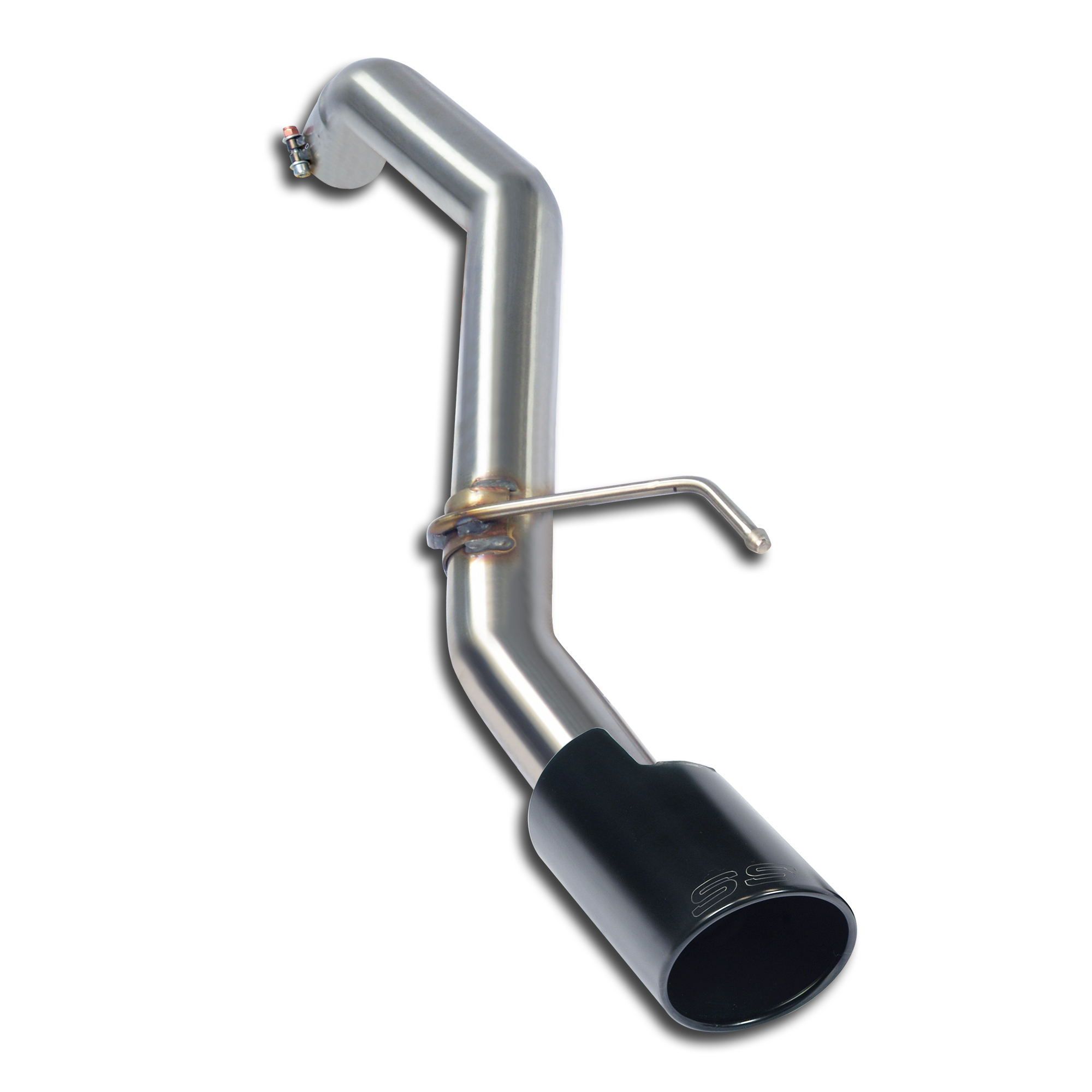 595 ABARTH 1.4T "Turismo/Competizione" (160 Hp) ' 12 -> ' 15 Rear pipe O100 BLACK