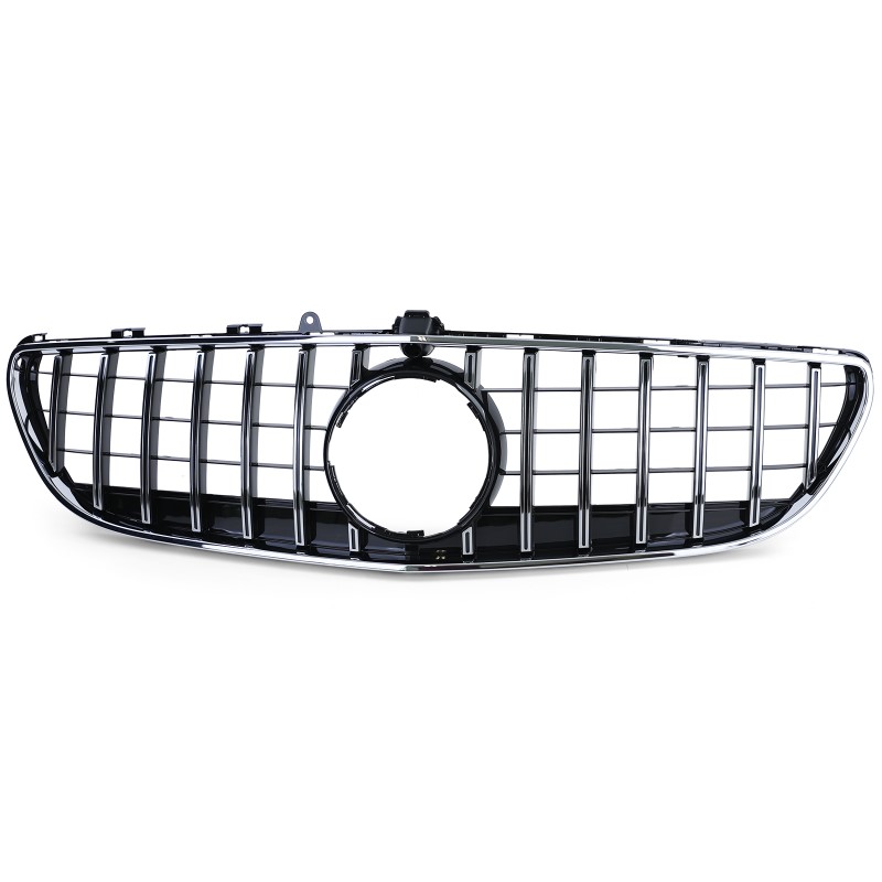 Grill passend voor Mercedes CLS C218 Facelift 14-18 GT Design Zwart/Chroom