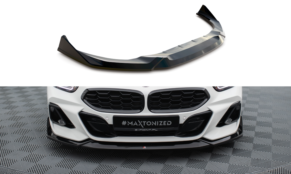 Voorspoiler passend voor BMW Z4 M40i / M Pakket G29 Glans Zwart