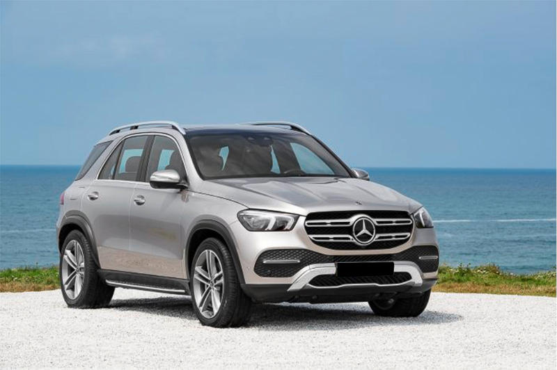 Treeplanken Sidesteps passend voor Mercedes GLE W167 19-23 Alu