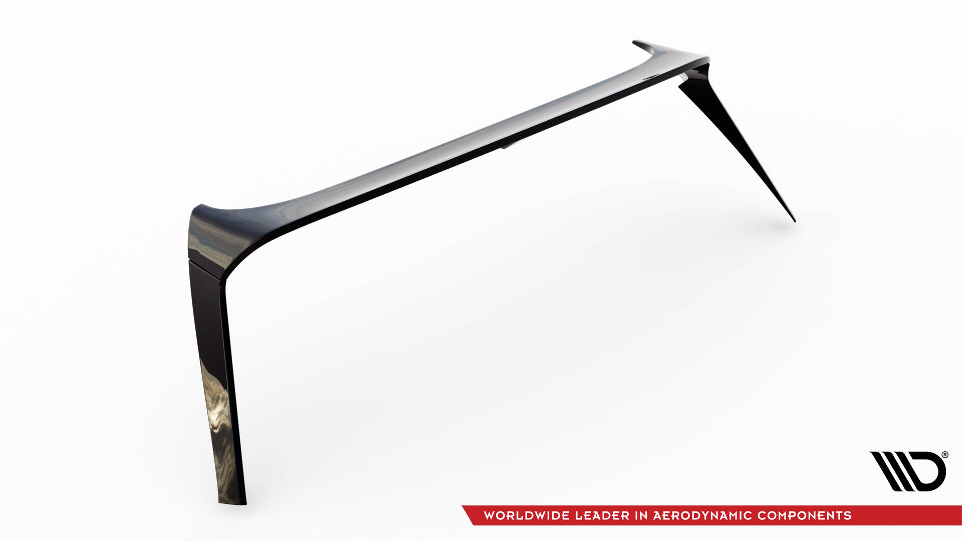 Spoiler passend voor Volkswagen Golf R / GTI / R-Line Hatchback Mk7 / Mk7 Facelift Maxton Glanzend zwart