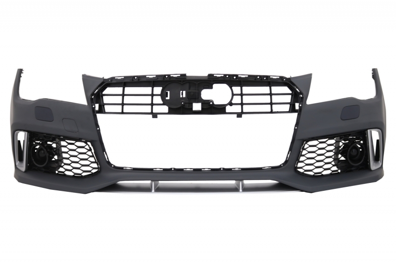 Voorbumper passend voor Audi A7 RS7 15-19 Look incl. grillen