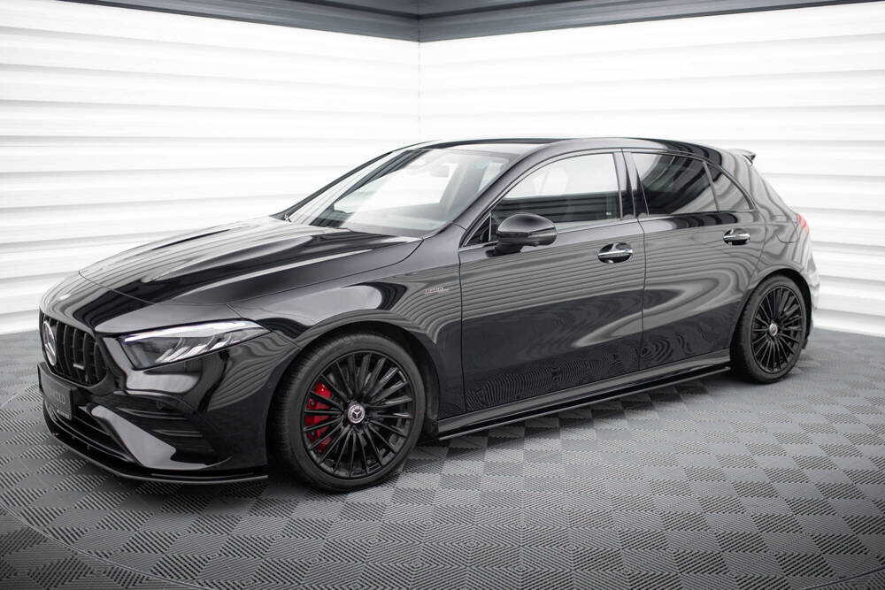 Zijskirts passend voor Mercedes A Klasse AMG Pakket / A35 AMG Maxton Street Pro