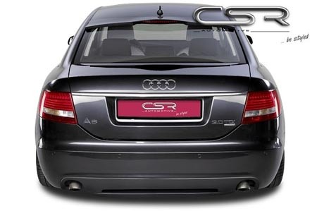 Achterbumper Diffuser passend voor Audi A6 C6 4F XLine
