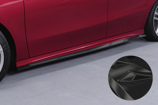 Sideskirts passend voor Mercedes Benz A-Klasse (W177) AMG / AMG-Line