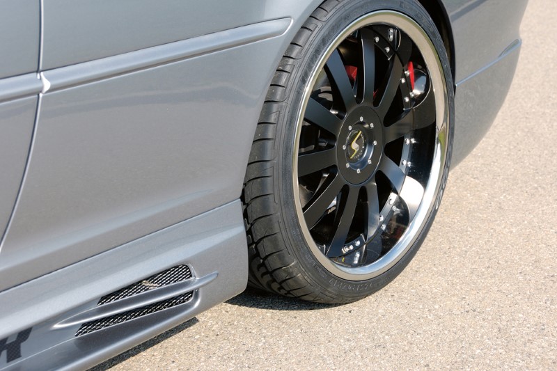 Zijskirts passend voor BMW E46 alle modellen ook M3 met 2 schacht en 2 uitsne