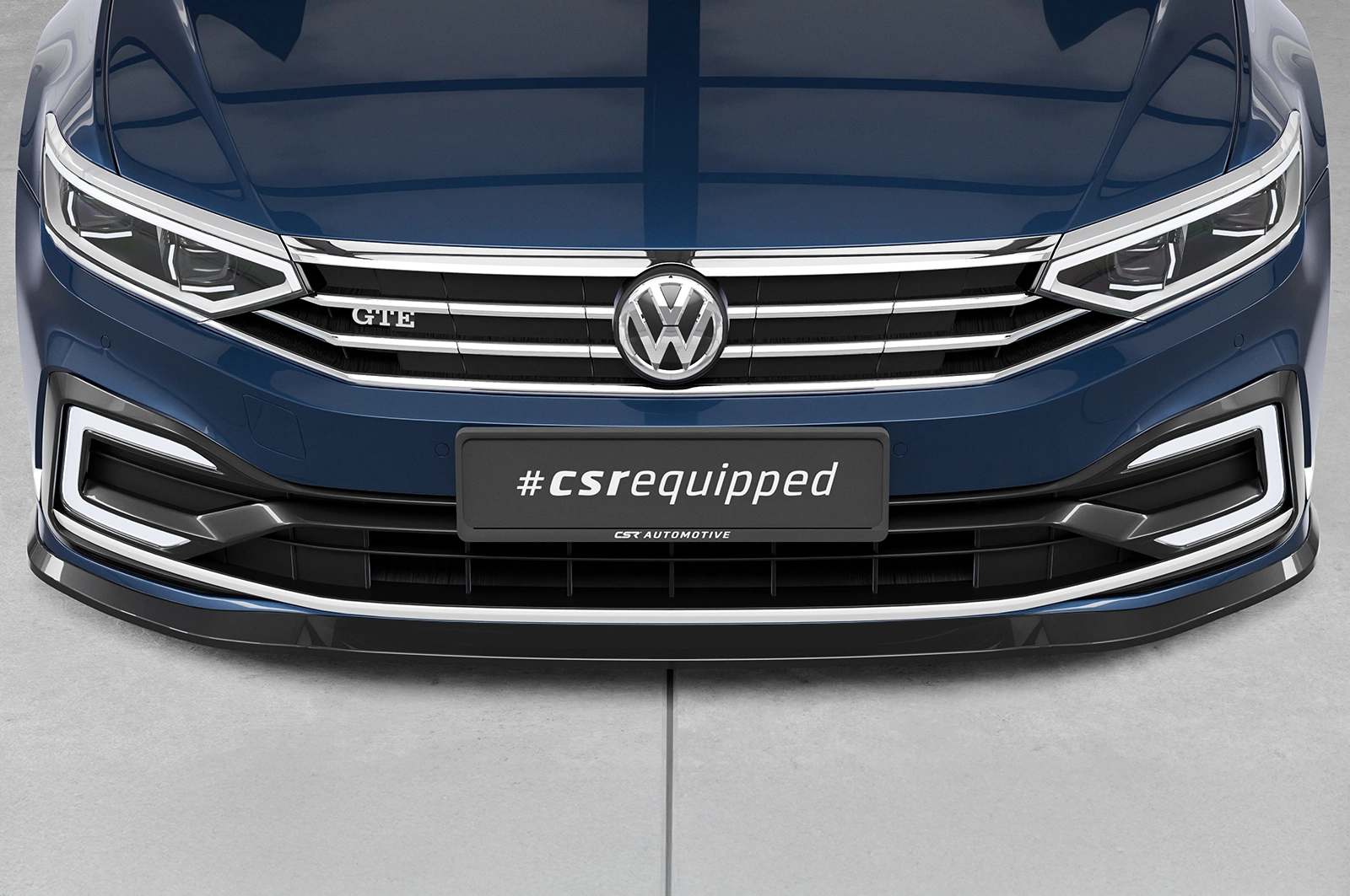 Voorspoiler passend voor VW Passat B8 Typ 3G GTE R-Line facelift 7/2019-2024
