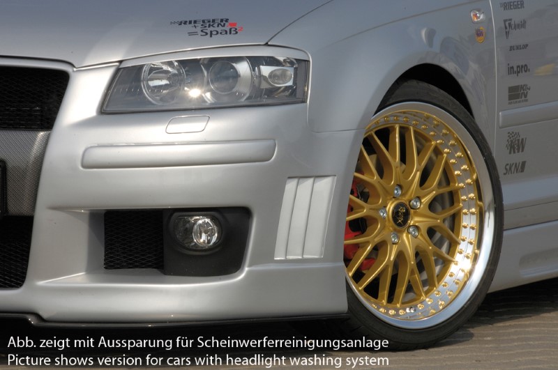 Voorbumper passend voor Audi A3 8P R-frame Rieger