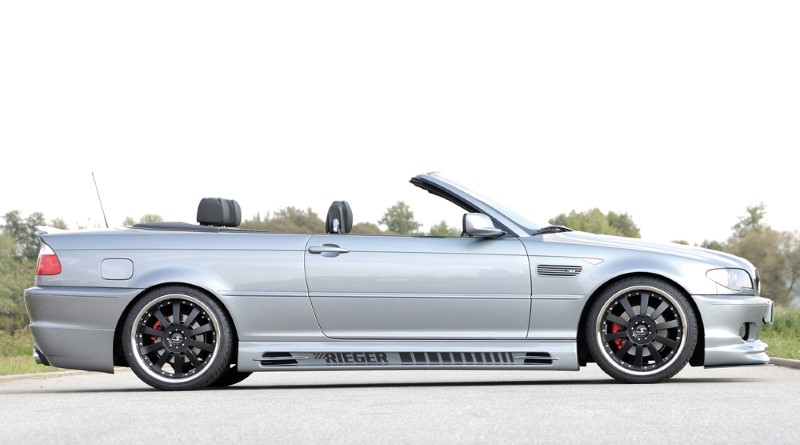 Zijskirts passend voor BMW E46 diepe versie alle modellen ook M3 met 2 schach