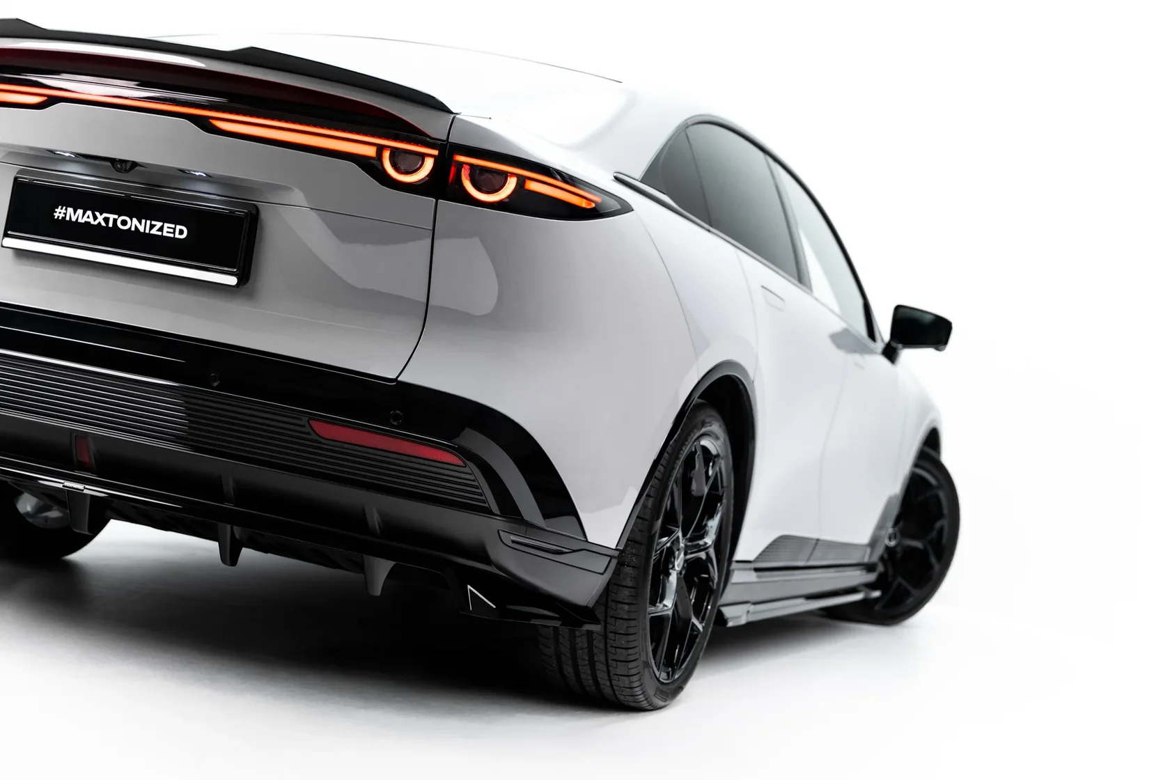 Diffusor passend voor Mazda 6e Mk1 Glans Zwart – Maxton Design