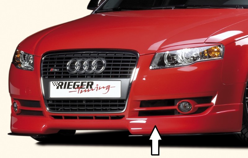 Voorspoiler passend voor Audi A4 8E B7 11.04- Rieger