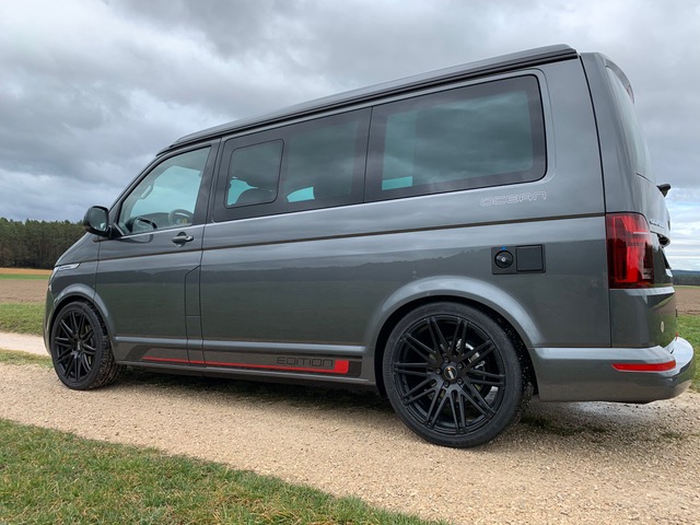 Schroefset Koni VW Transporter T5 & T6 Rood T32