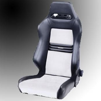 Sportstoel Recaro cross speed dinamica zilver/kunstleder zwart
