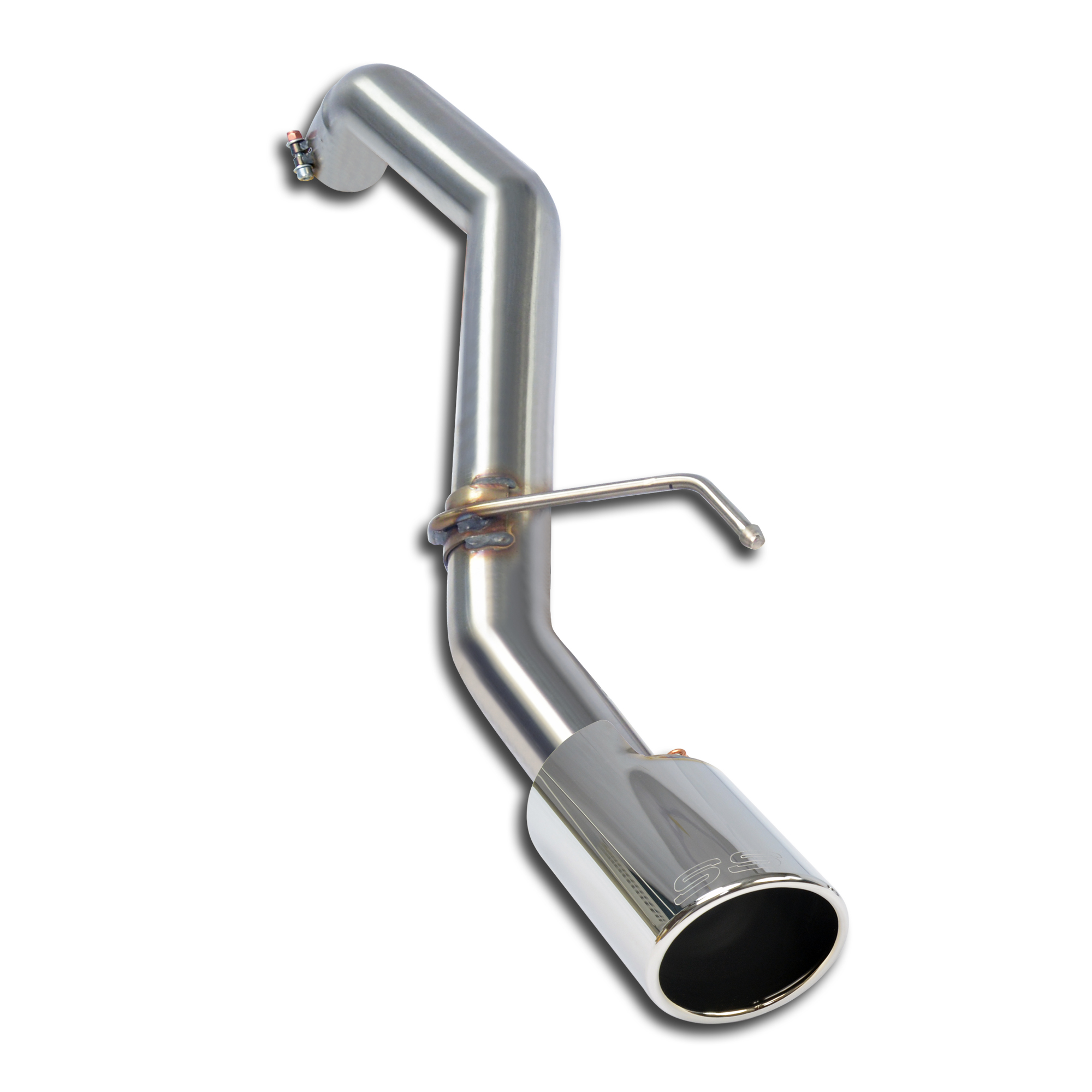 695 ABARTH 1.4T "Tributo Ferrari" (180 Hp) "Monotubo" 2009 Rear pipe O100