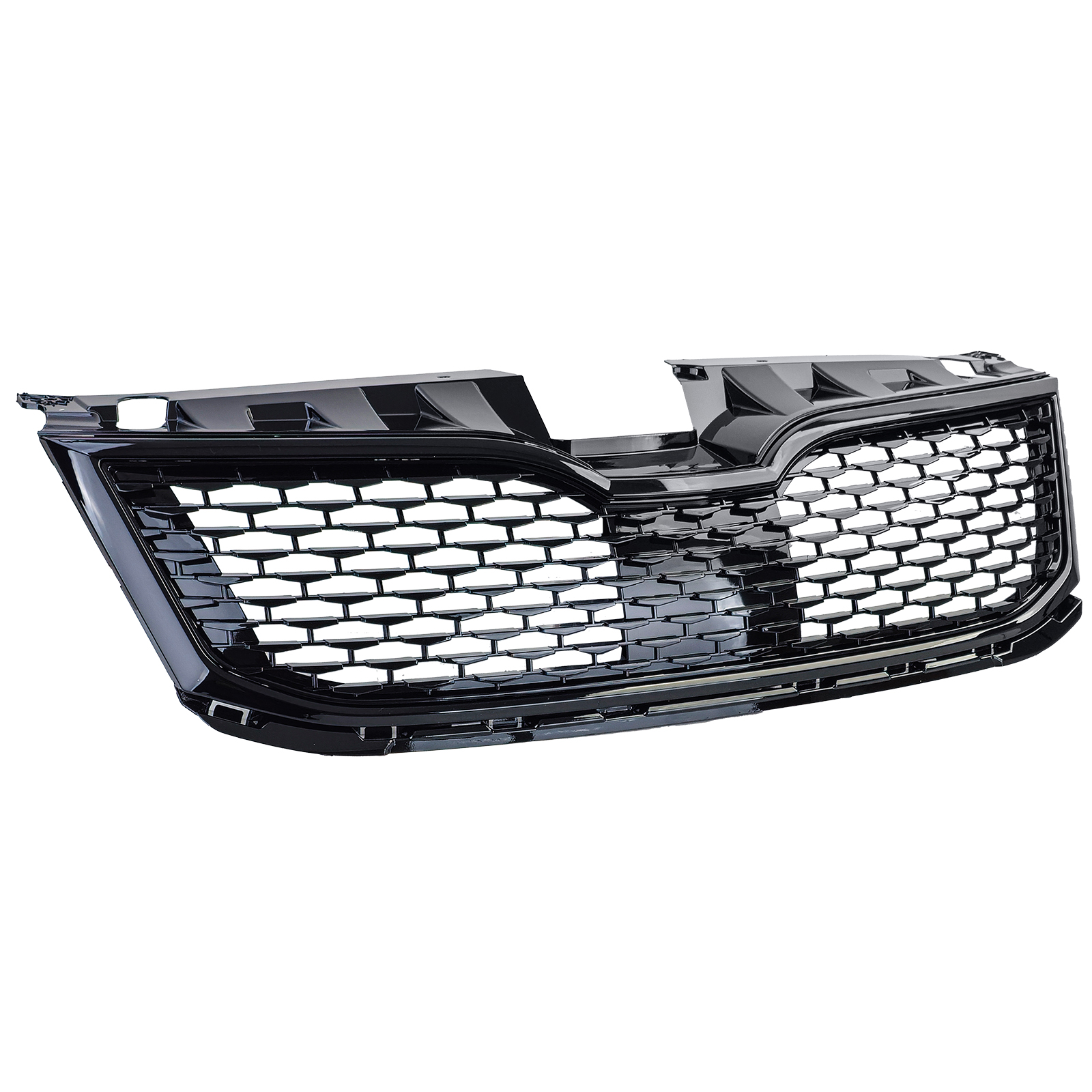 Grill passend voor Skoda Octavia 5E Facelift 2017-2020 glanzend zwart
