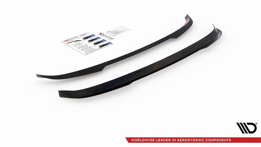 Bodykit passend voor BMW 3 M-Pack Touring G21 Maxton Glanzend zwart