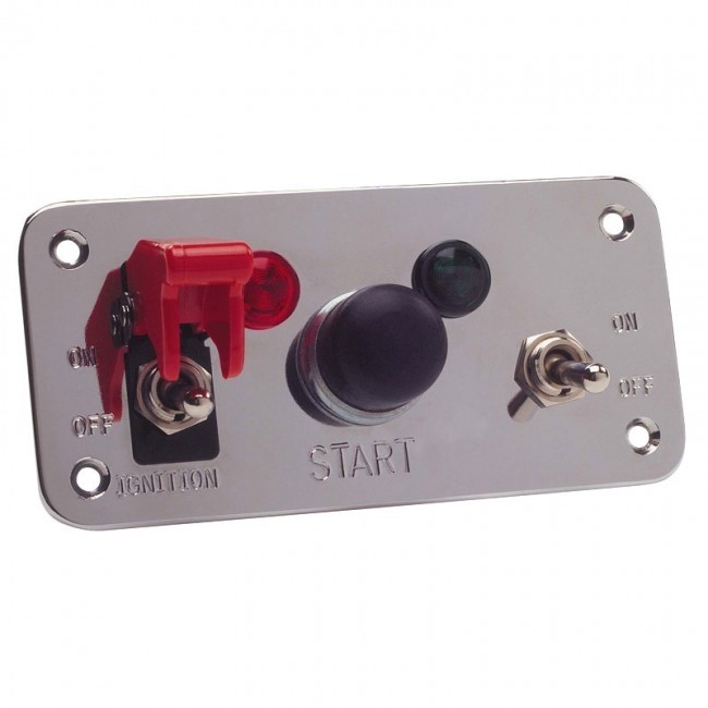 Universeel Switch-Panel - 1x NOS Schakelaar/1x Engine Start/1x S