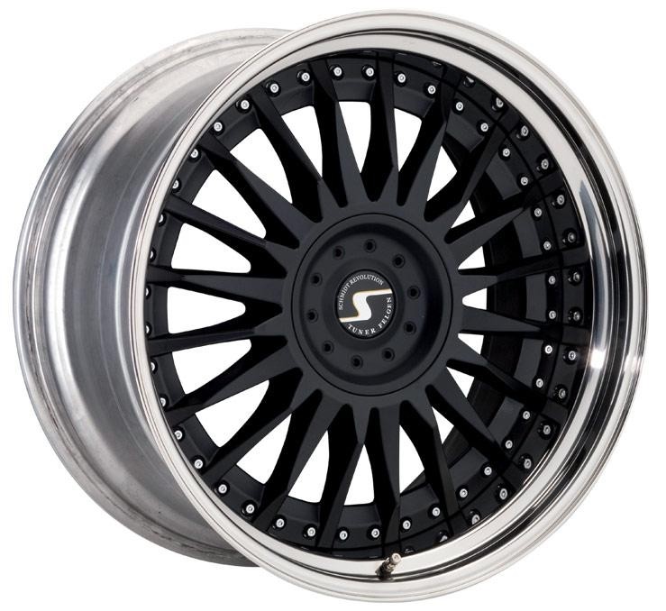 Schmidt CC Line Velgen (Rad-Inox) 3dlg zwart 10,5 - 13x18