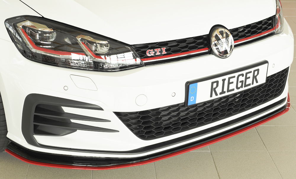 Voorspoiler passend voor Volkswagen Golf 7 GTI TCR Rieger