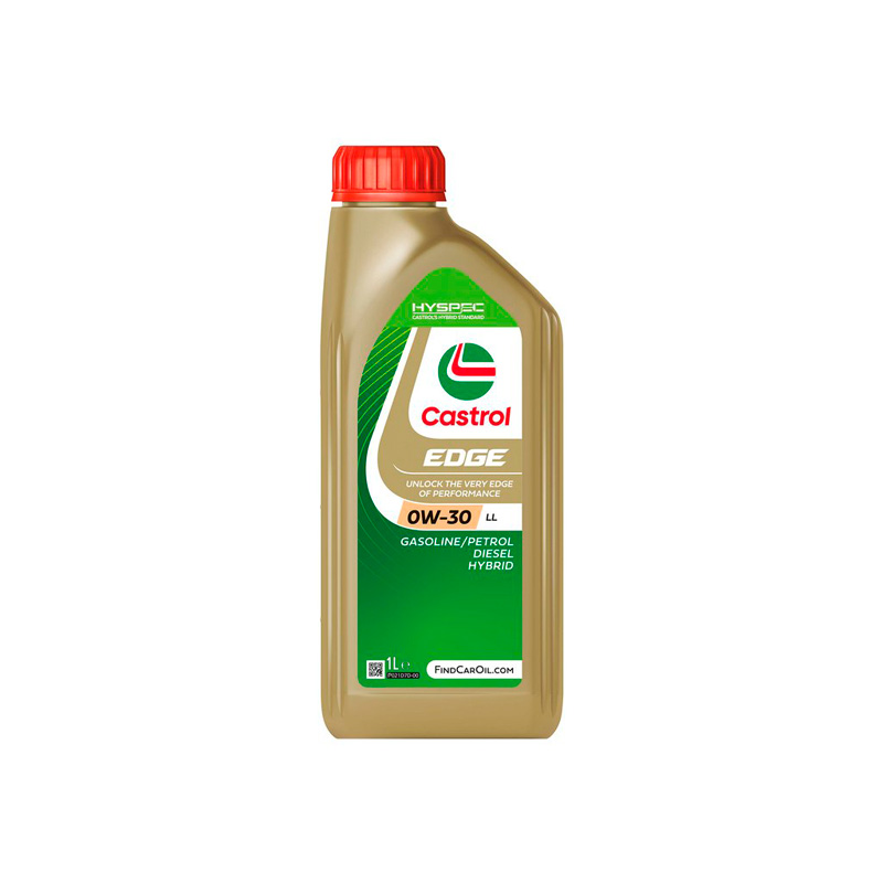 Castrol Motorolie Edge 0W-30 LL 1-liter