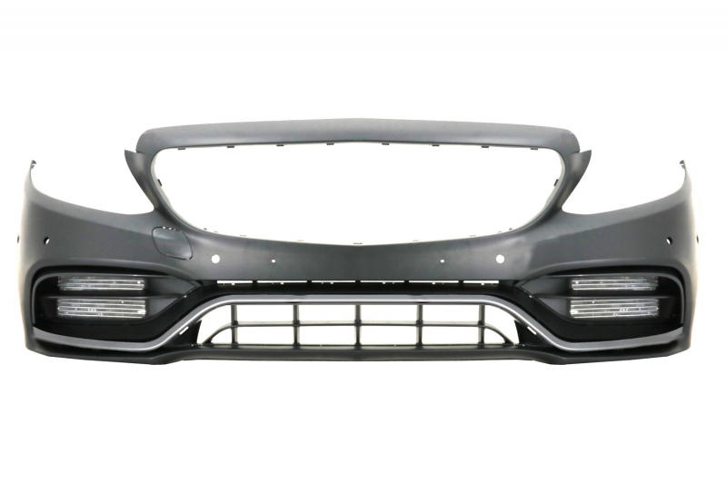 Voorbumper passend voor Mercedes W205 S205 C63 AMG Facelift  look