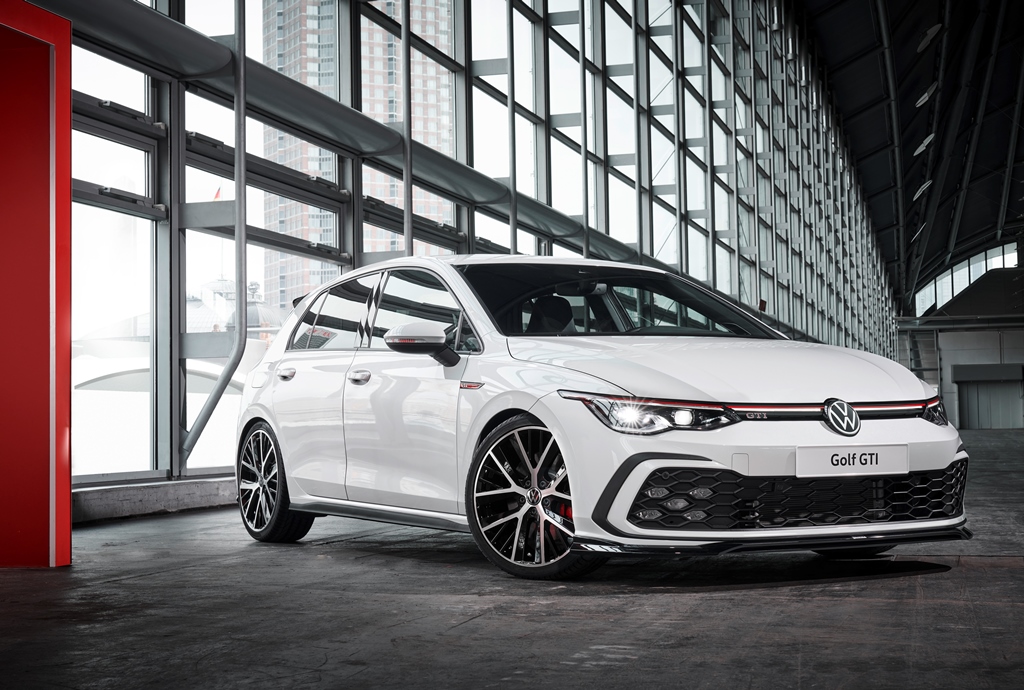 Voorspoiler passend voor Volkswagen Golf 8 GTI / GTD / GTE / R-Line Oettinger
