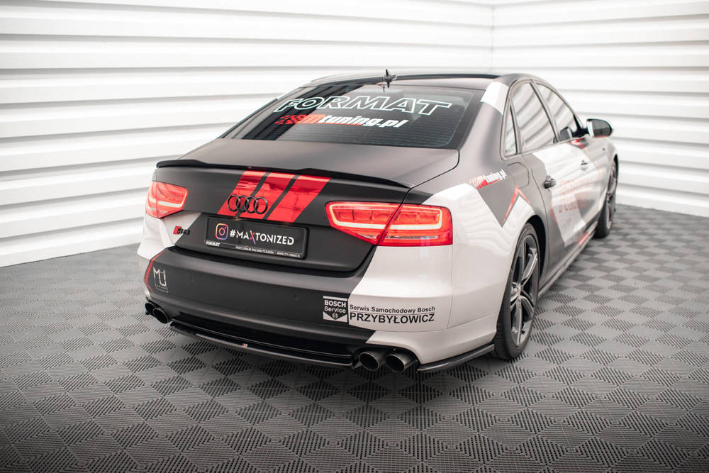 Diffuser Audi S8 D4 Maxton Glans Zwart