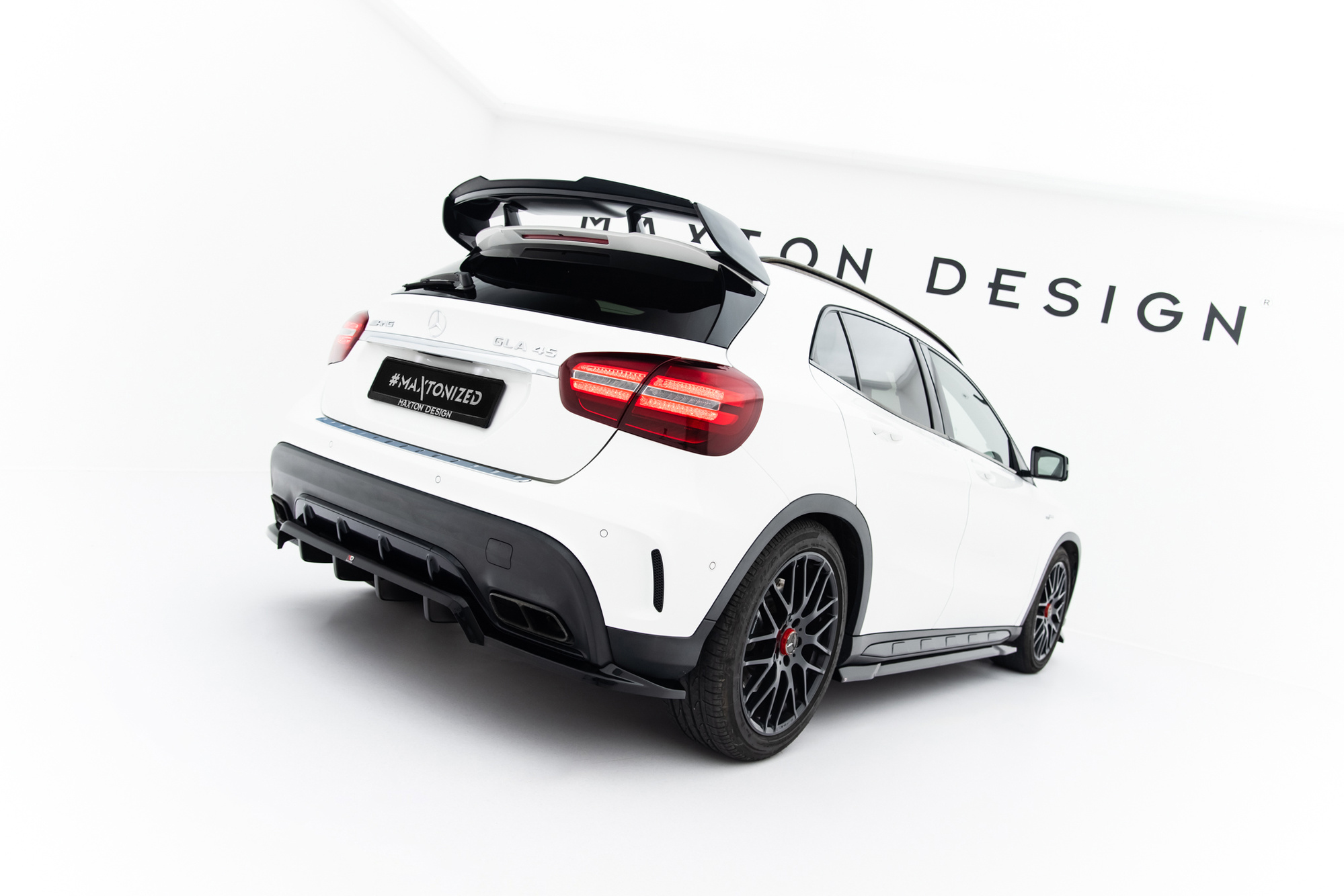 Diffuser passend voor Mercedes-Benz GLA 45 AMG X156 Facelift