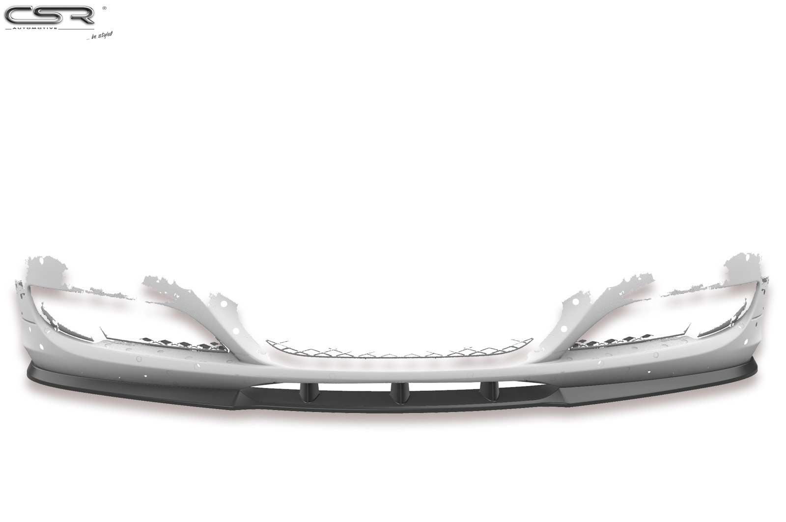 Voorspoiler passend voor BMW 3-Serie E90/E91  Glans Zwart