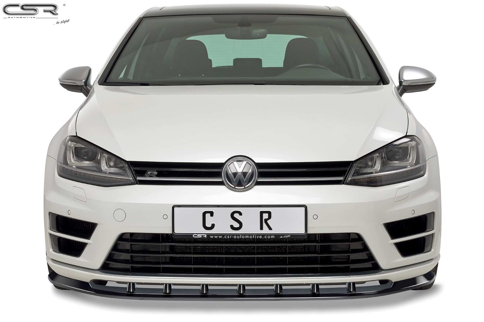 Voorspoiler passend voor VW Golf VII R 13-17