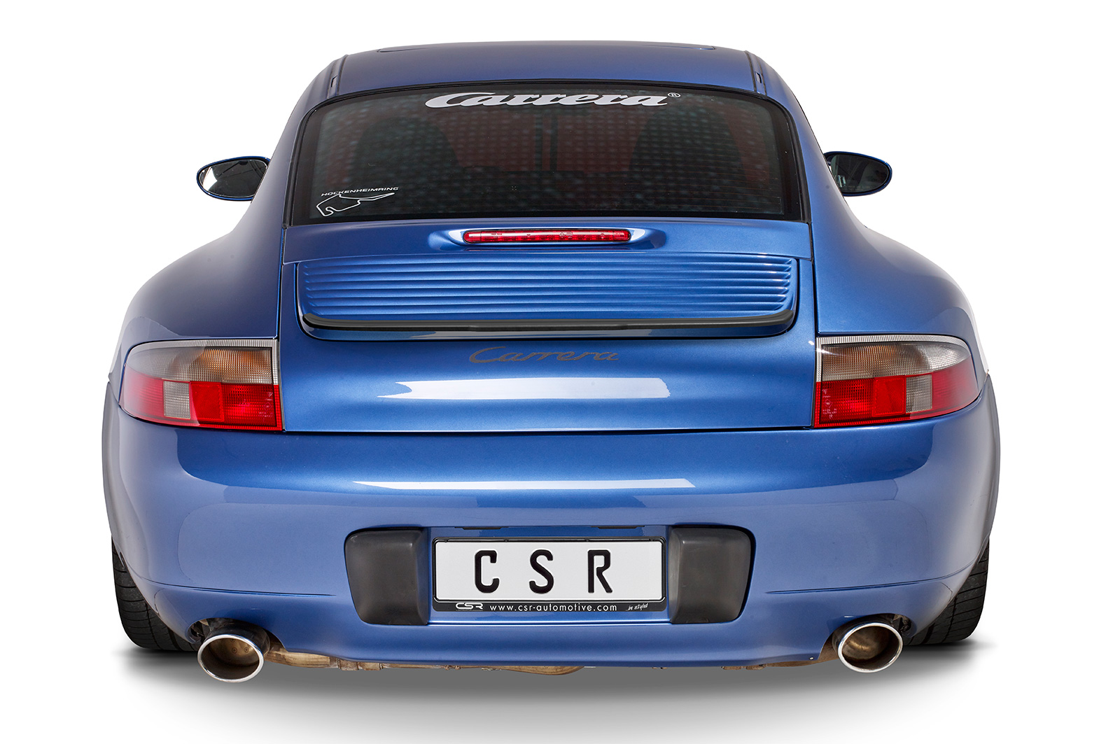 Spoiler Porsche 911/996 CSR glans Zwart