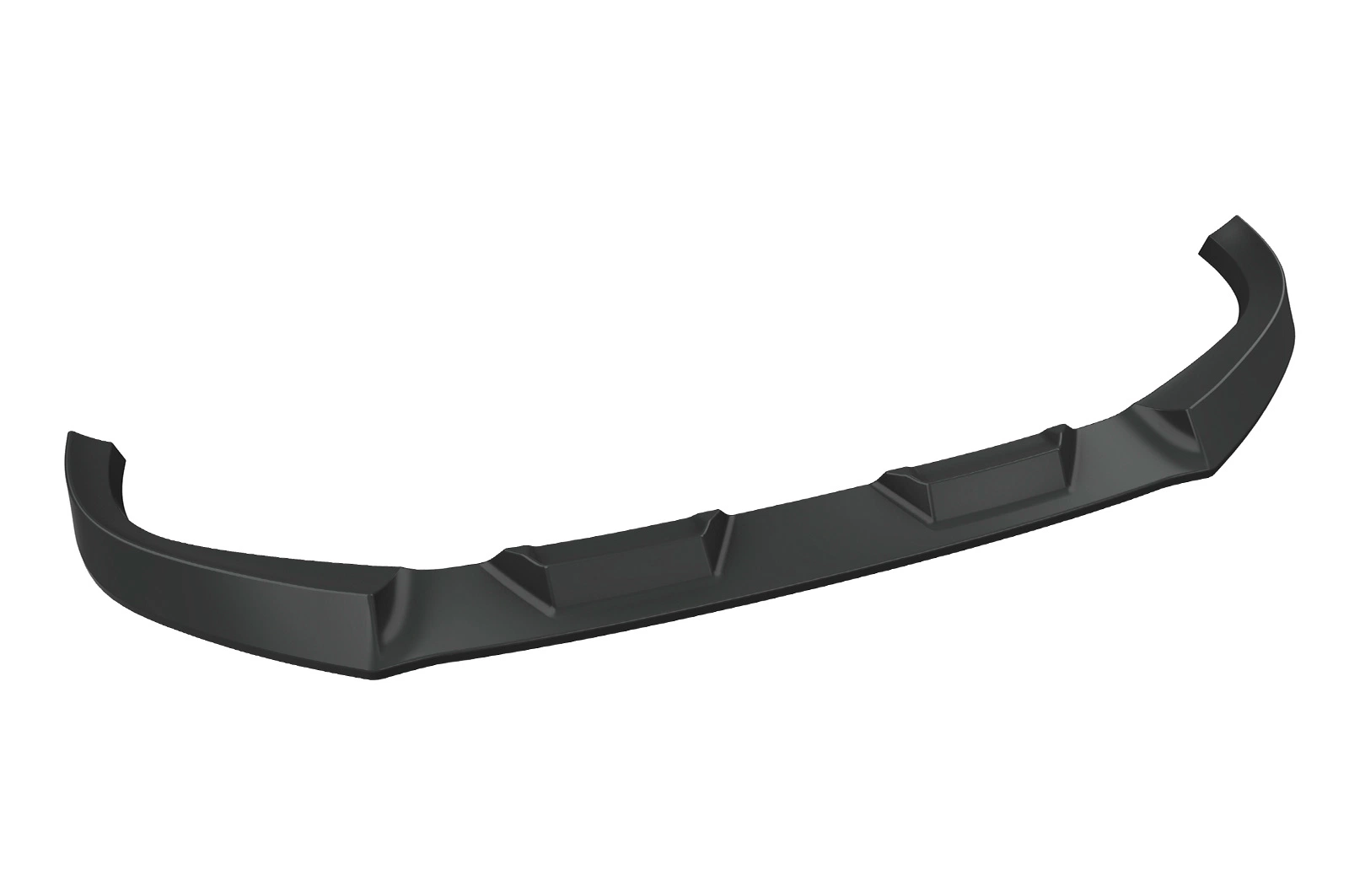 Voorspoiler passend voor Audi Q2 S-Line glans zwart – 2016–2020
