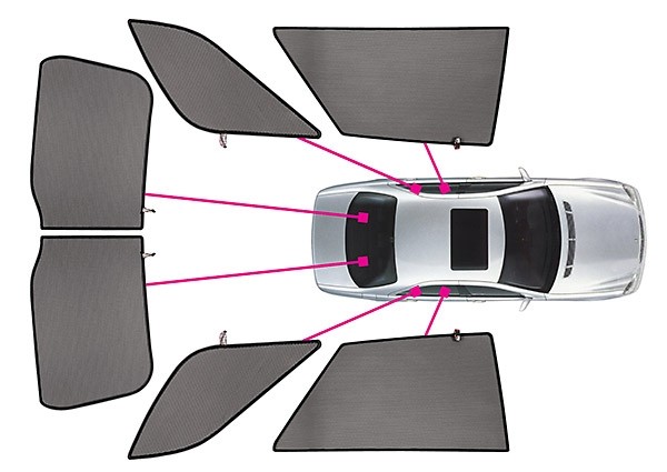Privacy Shades Audi A4 avant 2008-