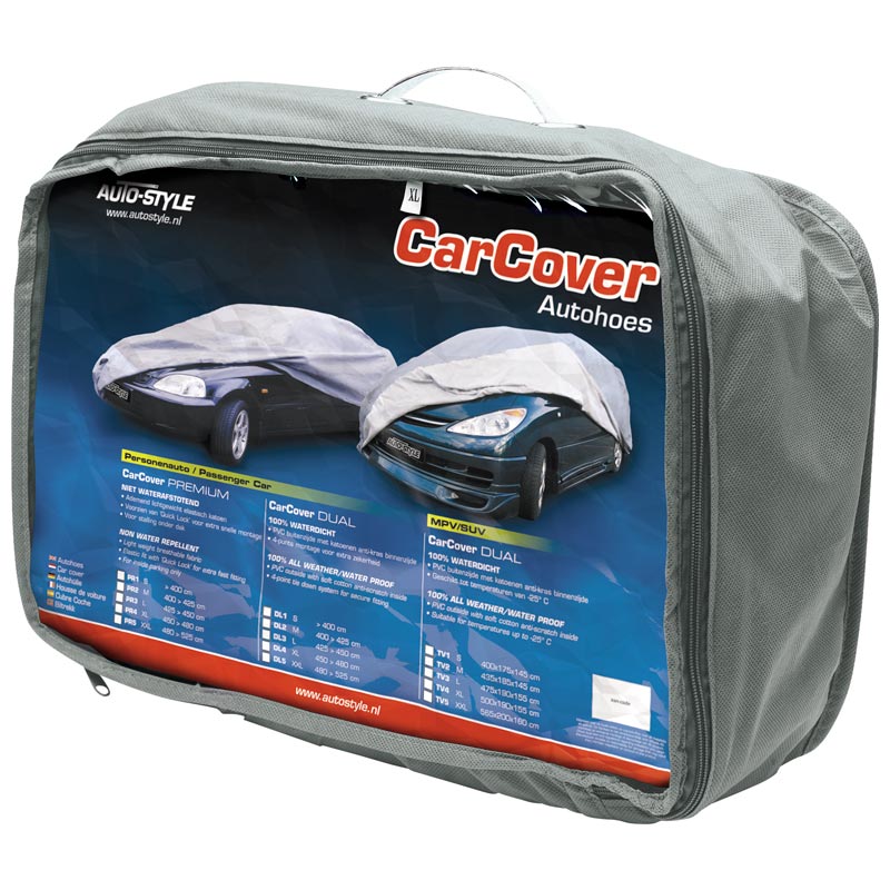 Universele Autohoes Type Dual-Layer PEVA+, XLarge 450->480cm 533x178x117CM