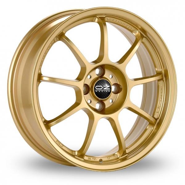 Velgen OZ Alleggerita HLT race gold 7x17 inch 4x100 ET44