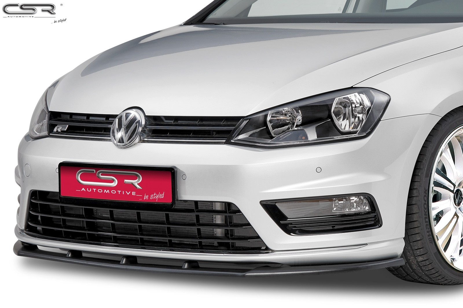 Voorspoiler passend voor VW Golf 7 R-Line