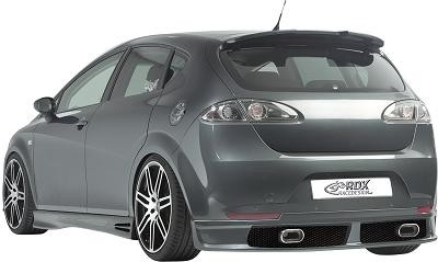 Achterbumper Diffuser passend voor Seat Leon 1P 05-2009