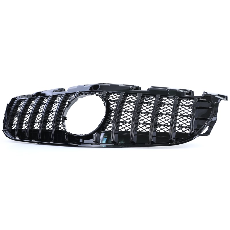 Grill passend voor Mercedes SLC R172 Facelift 2016- .. GT Look Zwart