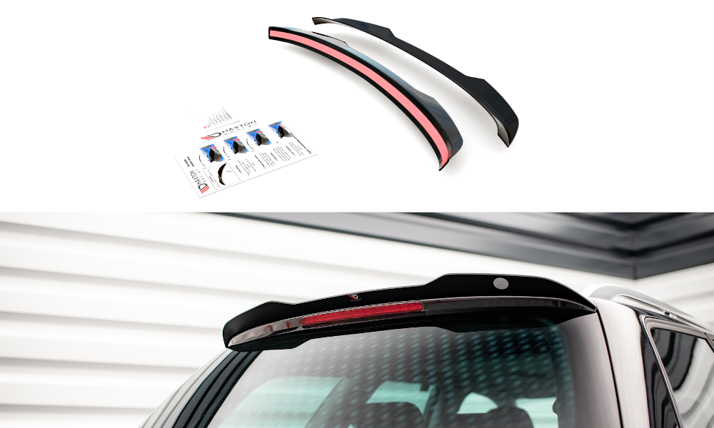 Spoiler passend voor Seat Exeo Maxton Glans Zwart