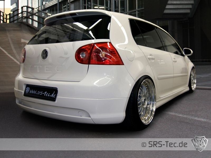 Achterbumper Diffusor Golf V SRS-TEC Clean V-Style
