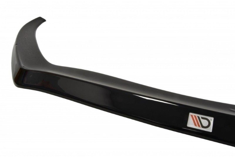 Voorspoiler passend voor Audi A4 B8 FL V.2 Glanzend Zwart