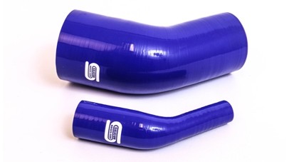 45 Graden reducer bochten 63-51 mm SiliconHoses