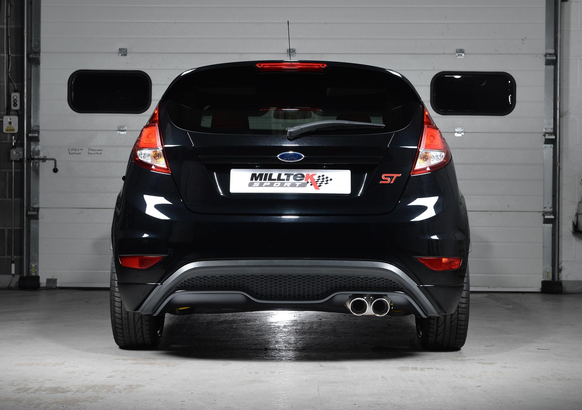 Ford Fiesta Mk7/Mk7.5 ST 1.6L  EcoBoost 182PS & ST200 Milltek Cat-Back Race Resonated (stiller)