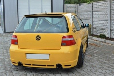 Diffuser passend voor VW Golf 4 R32 Glans Zwart