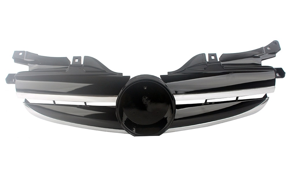 Grill passend voor Mercedes SLK R170 96-04 Chroom / zwart